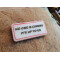 JTG  NO ONE IS COMING  Patch, gid, JTG 3D Rubber Patch