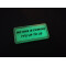 JTG  NO ONE IS COMING  Patch, gid, JTG 3D Rubber Patch