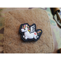 JTG micro Flying Unicorn KISSMYASS  Patch, rainbow, JTG...
