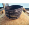JTG Nam Myoho Renge Kyo, silicon bracelet, black, JTG silicon bracelet