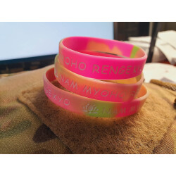 JTG Nam Myoho Renge Kyo, silicon bracelet, sun rainbow, JTG silicon bracelet