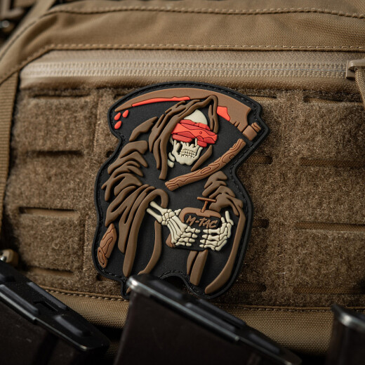 Reaper Operator FPV Patch, black coyote, 3d Rubber Patch, M-Tac
