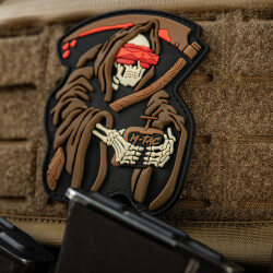 Reaper Operator FPV Patch, black coyote, 3d Rubber Patch, M-Tac