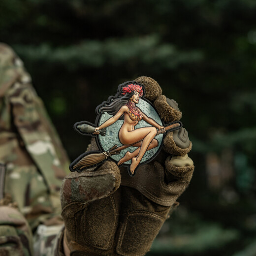 Tactical Witch Girl No. 11 Patch, fullcolor, 3d Rubber Patch, M-Tac