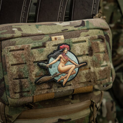 Tactical Witch Girl No. 11 Patch, fullcolor, 3d Rubber Patch, M-Tac