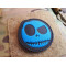 JTG Big Nightmare Smile, Patch, blue gid (blue glow in the dark), JTG 3D Rubber Patch