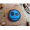 JTG Big Nightmare Smile, Patch, blue gid (blue glow in the dark), JTG 3D Rubber Patch