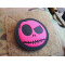 JTG Big Nightmare Smile, Patch, pink gid (pink glow in the dark), JTG 3D Rubber Patch