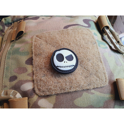 JTG micro Nightmare Smile, Patch, gid (glow in the dark), JTG 3D Rubber Patch