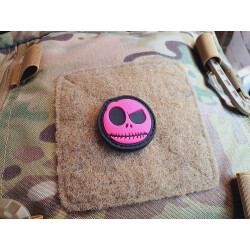 JTG micro Nightmare Smile, Patch, pink gid (pink glow in...