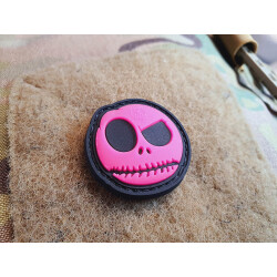 JTG micro Nightmare Smile, Patch, pink gid (pink glow in...