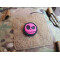 JTG micro Nightmare Smile, Patch, pink gid (pink glow in the dark), JTG 3D Rubber Patch