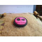JTG micro Nightmare Smile, Patch, pink gid (pink glow in the dark), JTG 3D Rubber Patch