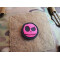 JTG micro Nightmare Smile, Patch, pink gid (pink glow in the dark), JTG 3D Rubber Patch