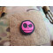 JTG micro Nightmare Smile, Patch, pink gid (pink glow in the dark), JTG 3D Rubber Patch