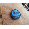 JTG micro Nightmare Smile, Patch, blue gid (blue glow in the dark), JTG 3D Rubber Patch