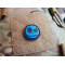 JTG micro Nightmare Smile, Patch, blue gid (blue glow in the dark), JTG 3D Rubber Patch