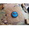 JTG micro Nightmare Smile, Patch, blue gid (blue glow in the dark), JTG 3D Rubber Patch