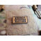 JTG micro WHISKEY DRINKING BASTARD Patch, coyote brown / JTG 3D Rubber Patch