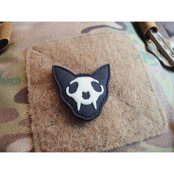 JTG micro Nightmare Skull Cat Patch Nr.1, gid (glow in...