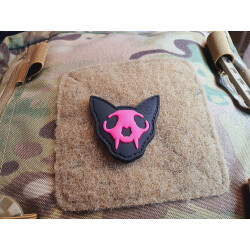 JTG micro Nightmare Skull Cat Patch Nr.1, pinkgid...