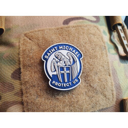 JTG micro SAINT MICHAEL PROTECT US Patch, lightblue, JTG...