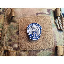 JTG micro SAINT MICHAEL PROTECT US Patch, lightblue, JTG...