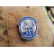 JTG micro SAINT MICHAEL PROTECT US Patch, lightblue, JTG 3D Rubber Patch