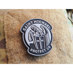 JTG micro SAINT MICHAEL PROTECT US Patch, blackops, JTG 3D Rubber Patch