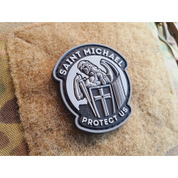 JTG micro SAINT MICHAEL PROTECT US Patch, blackops, JTG 3D Rubber Patch