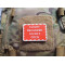 JTG FLIGHT RECORDER Patch, red white, JTG 3D Rubber Patch