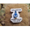 JTG Dove shit on Patch, fullcolor, JTG 3D Rubber Patch