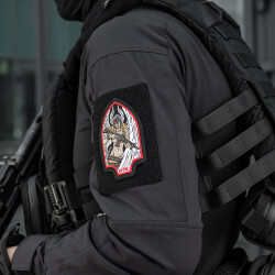Walküre Patch, black-red, embroided, M-Tac