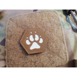 JTG K9 Pawn Hexagon LaserCut Patch, coyote Cordura,...