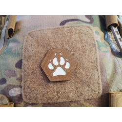 JTG K9 Pawn Hexagon LaserCut Patch, coyote Cordura,...