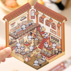 Mandu Noodle Restaurant Chapter, Sticker-Therapie...