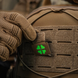Kleeblatt Molle Stripe, coyote, green-gid afterglow, Cordura Lasercut, M-Tac