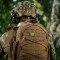 Kleeblatt Molle Stripe, coyote, green-gid afterglow, Cordura Lasercut, M-Tac