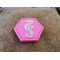 JTG Seehorse Patch, pink, Hexagon Patch,  JTG 3D Rubber Patch