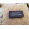 JTG  Go Ahead, Make My Day Patch, JTG 3D Rubber Patch