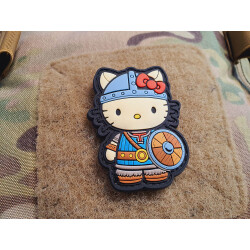 JTG Viking Katmaid Patch, fullcolor, JTG 3D Rubber Patch