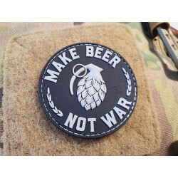 JTG Make Beer, Not War Patch, swat, JTG 3D Rubber Patch