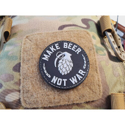 JTG Make Beer, Not War Patch, swat, JTG 3D Rubber Patch