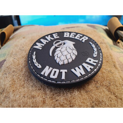 JTG Make Beer, Not War Patch, swat, JTG 3D Rubber Patch