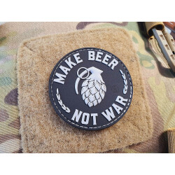 JTG Make Beer, Not War Patch, swat, JTG 3D Rubber Patch