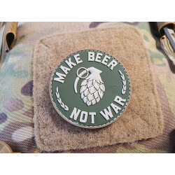 JTG Make Beer, Not War Patch, multicam, JTG 3D Rubber Patch