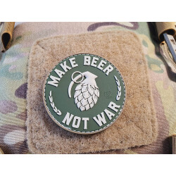 JTG Make Beer, Not War Patch, multicam, JTG 3D Rubber Patch