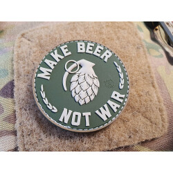 JTG Make Beer, Not War Patch, multicam, JTG 3D Rubber Patch