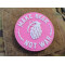 JTG Make Beer, Not War Patch, pink, JTG 3D Rubber Patch