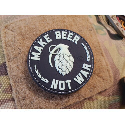 JTG Make Beer, Not War Patch, gid, JTG 3D Rubber Patch